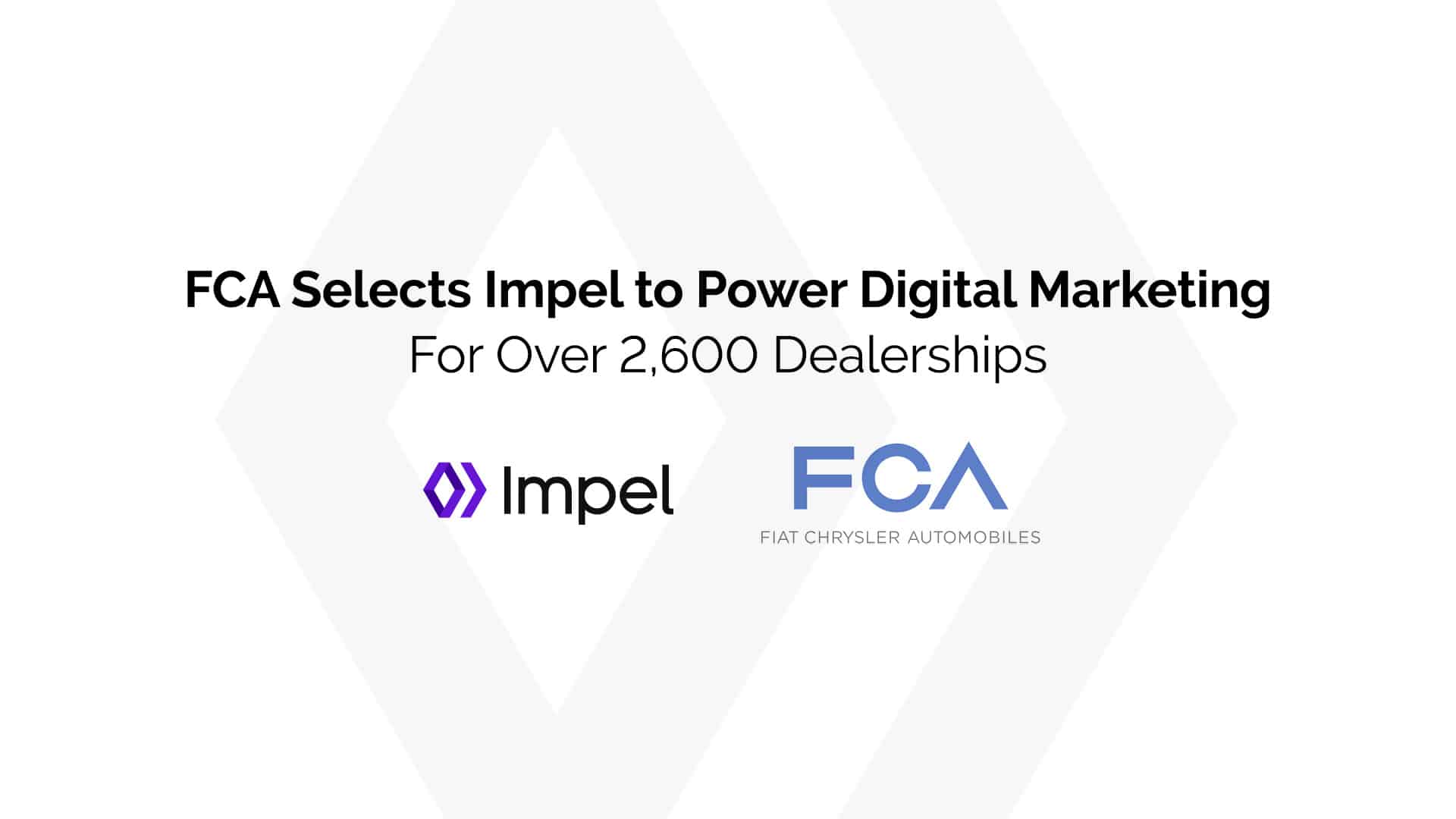 Impel (formerly SpinCar) Selected by Fiat Chrysler Automobiles of America