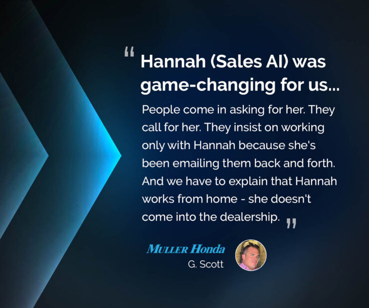 Sales AI quote.