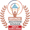The Bronze Winner logo from the American Business Awards, denoting recognition.