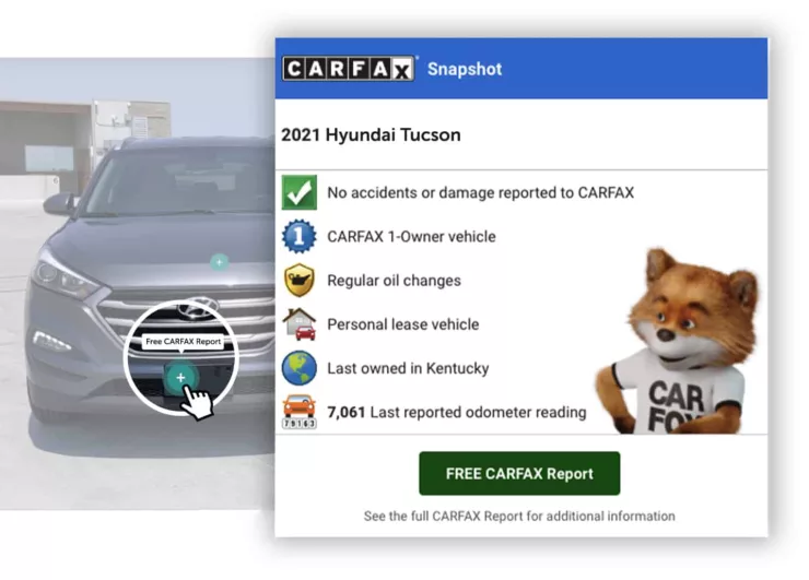 Carfax snapshot