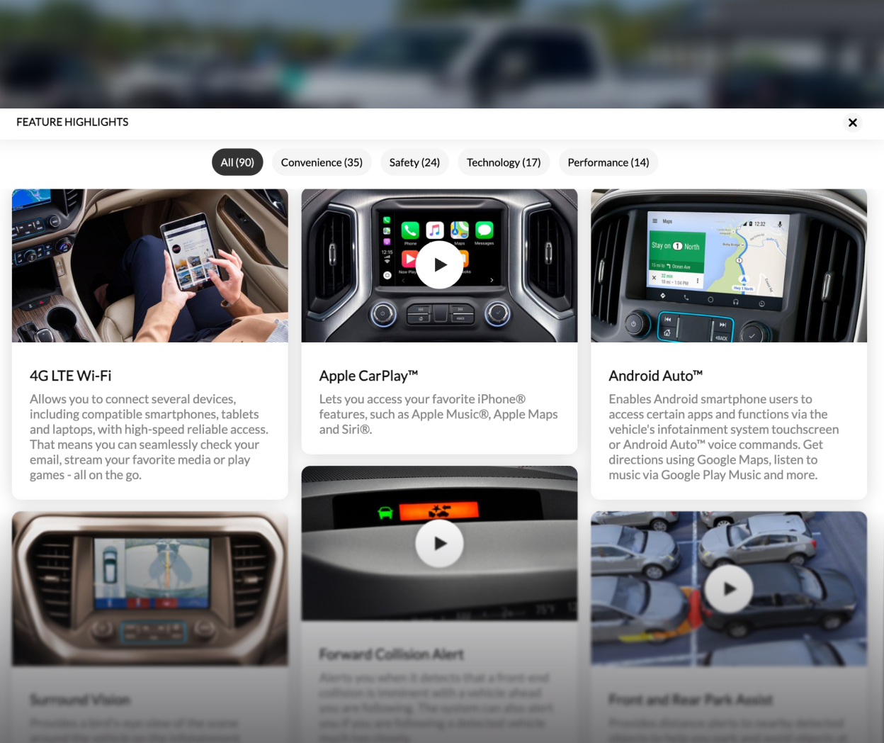 A Highlight Reel For Every Vehicle