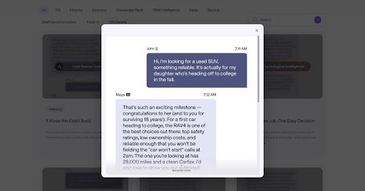 What Intelligent Automotive AI Conversations Actually Sound Like